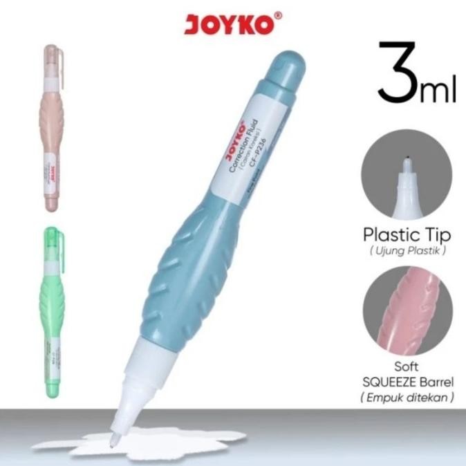 

New Arrival ! Tipex Joyko Cair Pastel Correction Fluid CF P236