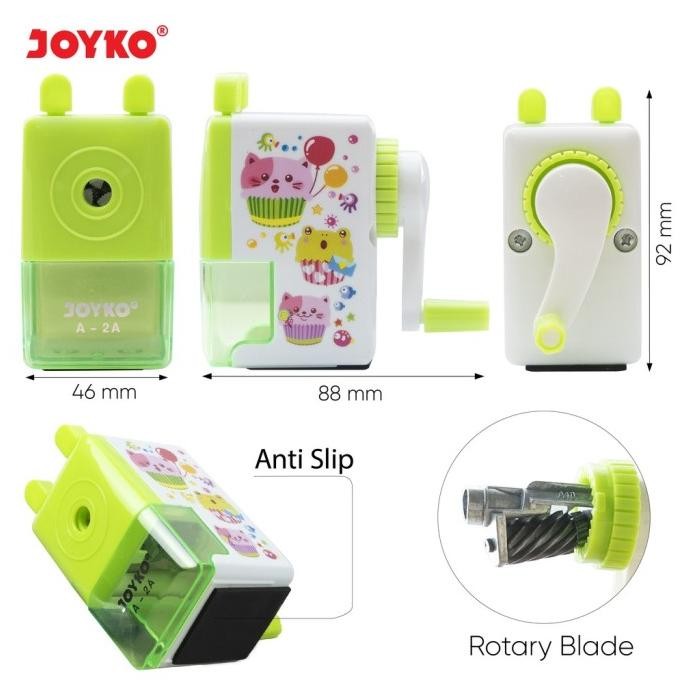 

New Arrival ! Rautan Serutan Putar Sharpener Joyko A-2A