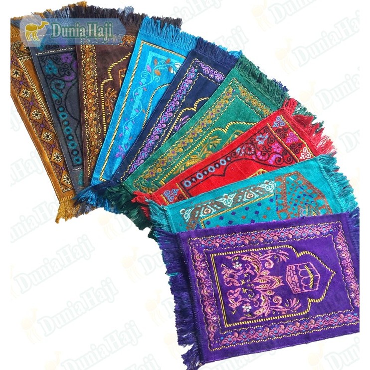 Sajadah Sajadah Muka Bludru 35*60cm Tebal Turki Sajadah Mini / Kecil / Kepala terlaris terbaru halus