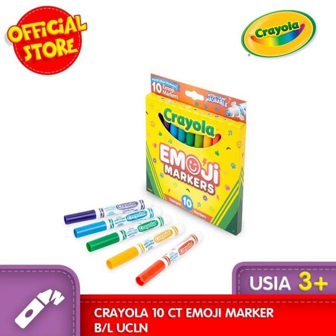 

CRAYOLA 10 Ct Emoji Marker B/L UCLN