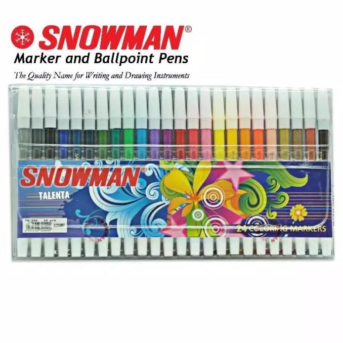 

Spesial Promo ! Spidol Snowman 24 Warna