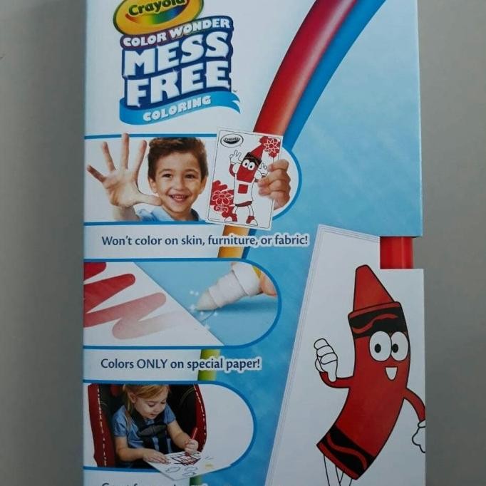 

CRAYOLA COLOR WONDER MESS FREE - RED/MERAH