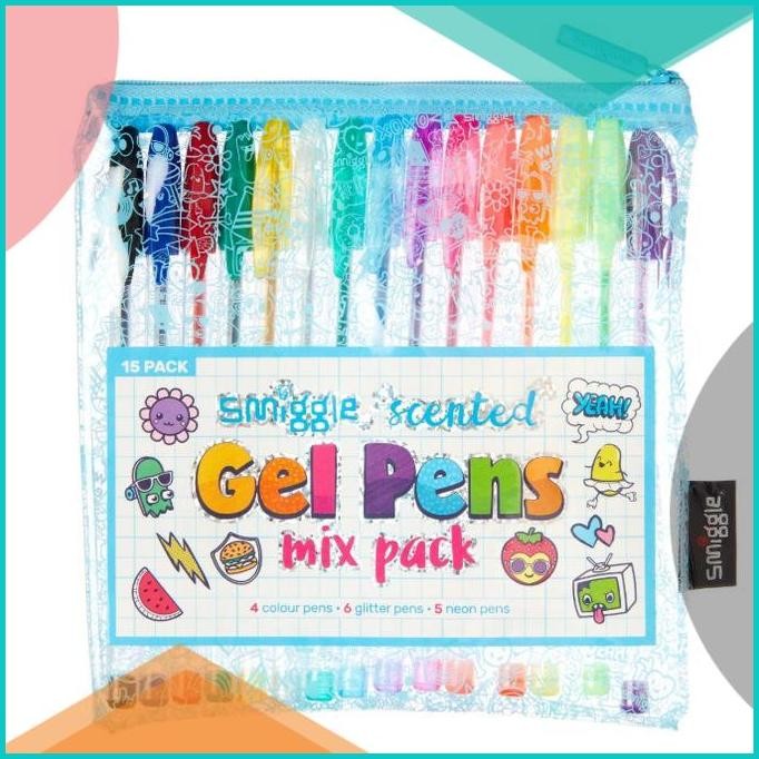 

Smiggle Scented Gel Pens Mix Pack 11OKTZ4 last stok