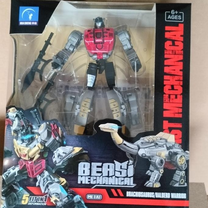 SUPER DEFORMED FIGURE Mainan Robot Transformers Dinobot Grimlock G1