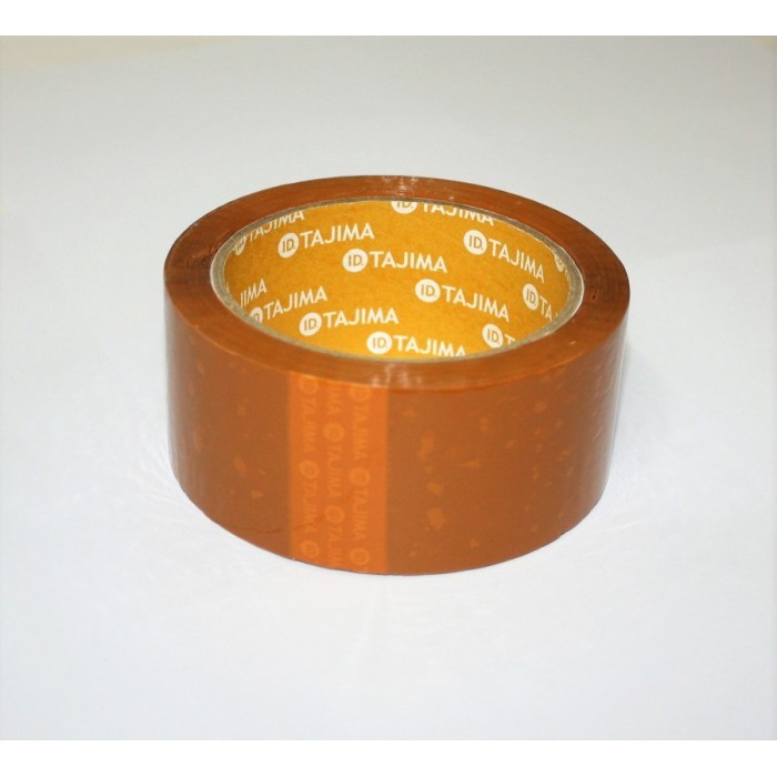 

TERBARU - LAKBAN Coklat dan Bening 2 inch 45mm x 90Yards Merk Tajima Yellow -MN