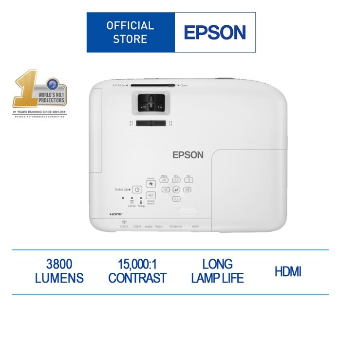 Projector Epson Eb X51 Terbaru 100 % Original