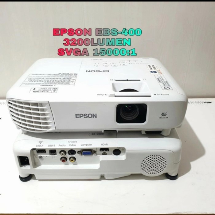 Projector Epson Eb-S400 Svga 3200 Ansi Lumens_Epson Eb-S400 New 100 % Original