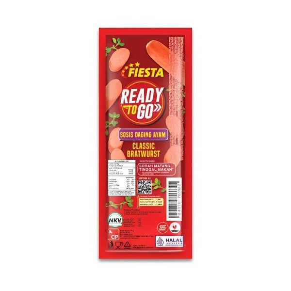 

FIESTA SOSIS RTG CLASSIC BRATWURST 65 GR