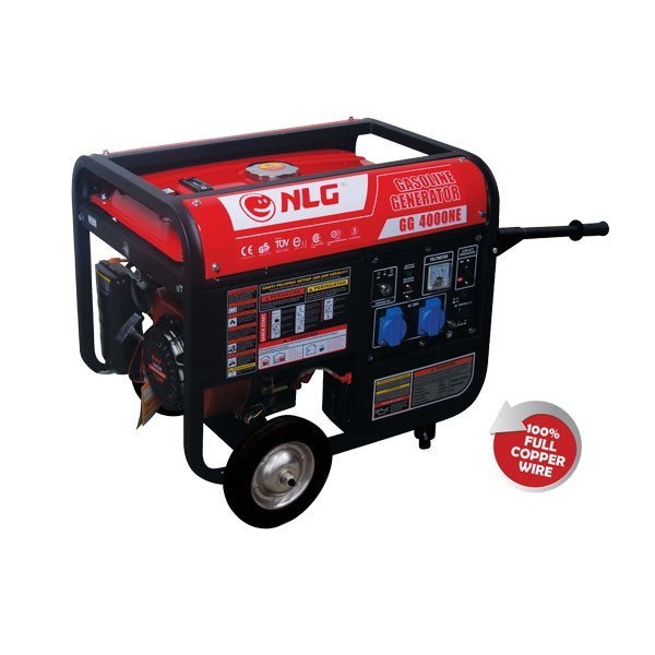 NLG Genset Listrik Generator Bensin Set NLG GG-4000-NE 2500 Watt