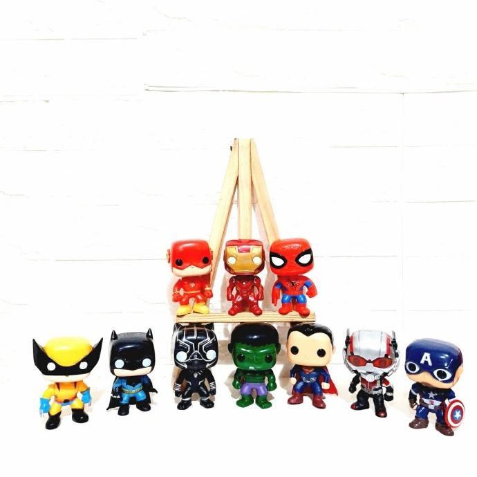 

Sale! Avangers Figure Set 10 Cake Topper Kado Brithday Murah Action Figure