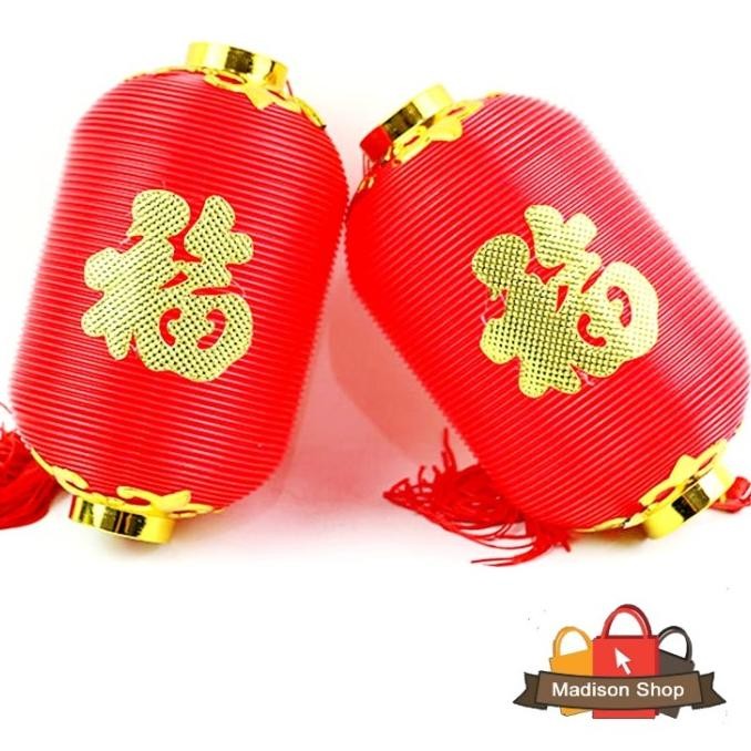 

Sale! Lampion Fu Lonjong/Pak Lampion Imlek Merah Murah Dekorasi Pohon Meihwa
