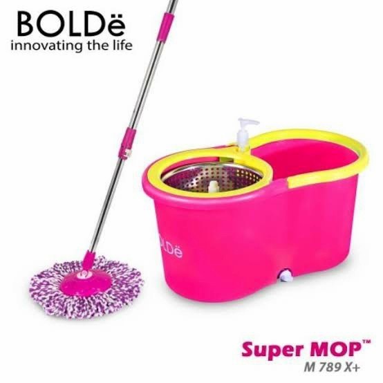 Supermop Bolde M 789x + Putaran Stainless