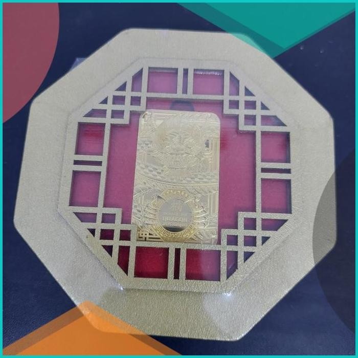 LM Emas Antam 88 Gram Gift Series Imlek Year Of Dragon Shio Tahun Naga