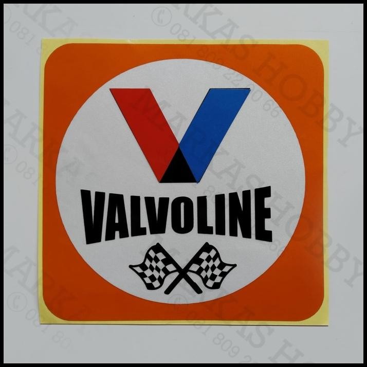 

TERMURAH STIKER VALVOLINE SQUARE !!!!!