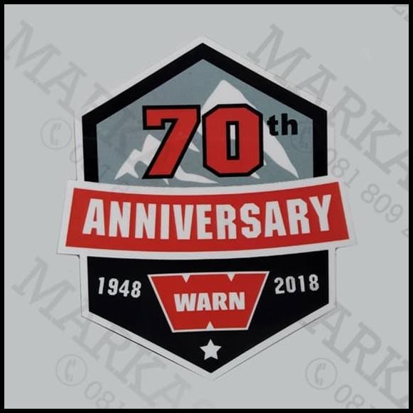 

DISKON STIKER WARN 70TH ANNIVERSARY !!!