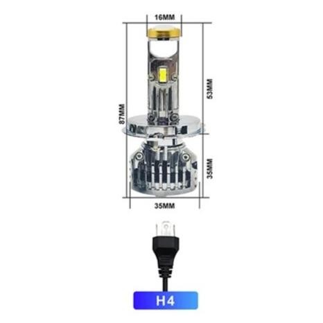 Led Utama/Foglamp Mobil Y9 Original Mini Projector H11