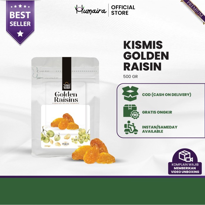 

Ready - Kismis Raisins Asam Manis 500Gr Timur Tengah - Original Timur Tengah