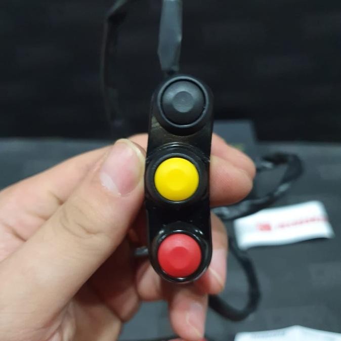 Button Switch Panel Saklar Accossato 3 Tombol