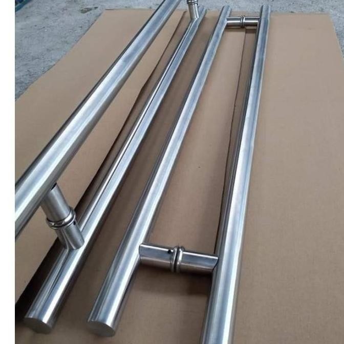 

Handle Stainles Stainless H Pipa Bulat Atraksi Pintu Kaca H 80 100 Cm Original Dan Terpercaya