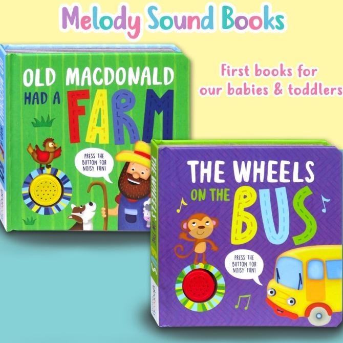 

Sing Along With Me Melody Sound Board Books (Beli 3 Buku Super Hemat!) Original Dan Terpercaya