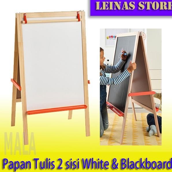 

Papan Tulis Berdiri Anak 2 In 1 Blackboard Dan Whiteboard