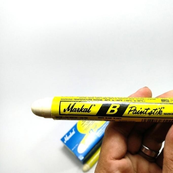 

Paintstik Markers Penanda Logam,Pipa,Kaca/Solid Paint Markal/Putih Original Dan Terpercaya