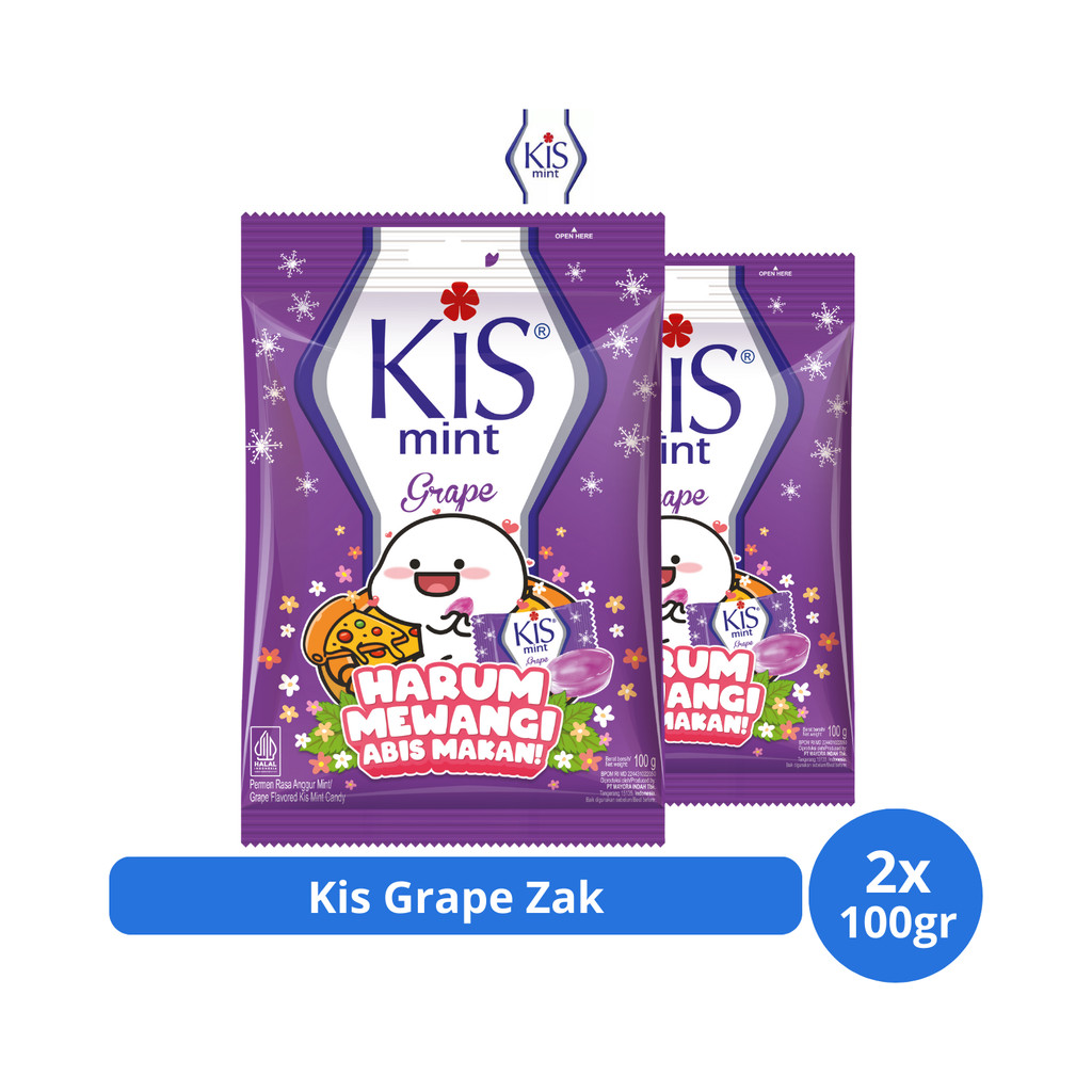 

Kis Grape Zak 100gr x 2 pcs