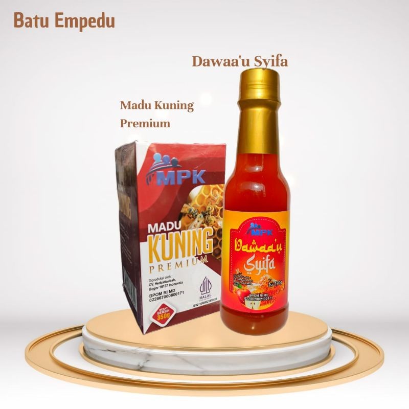 

Madu Kuning Premium dan Dawaa'u Syifa