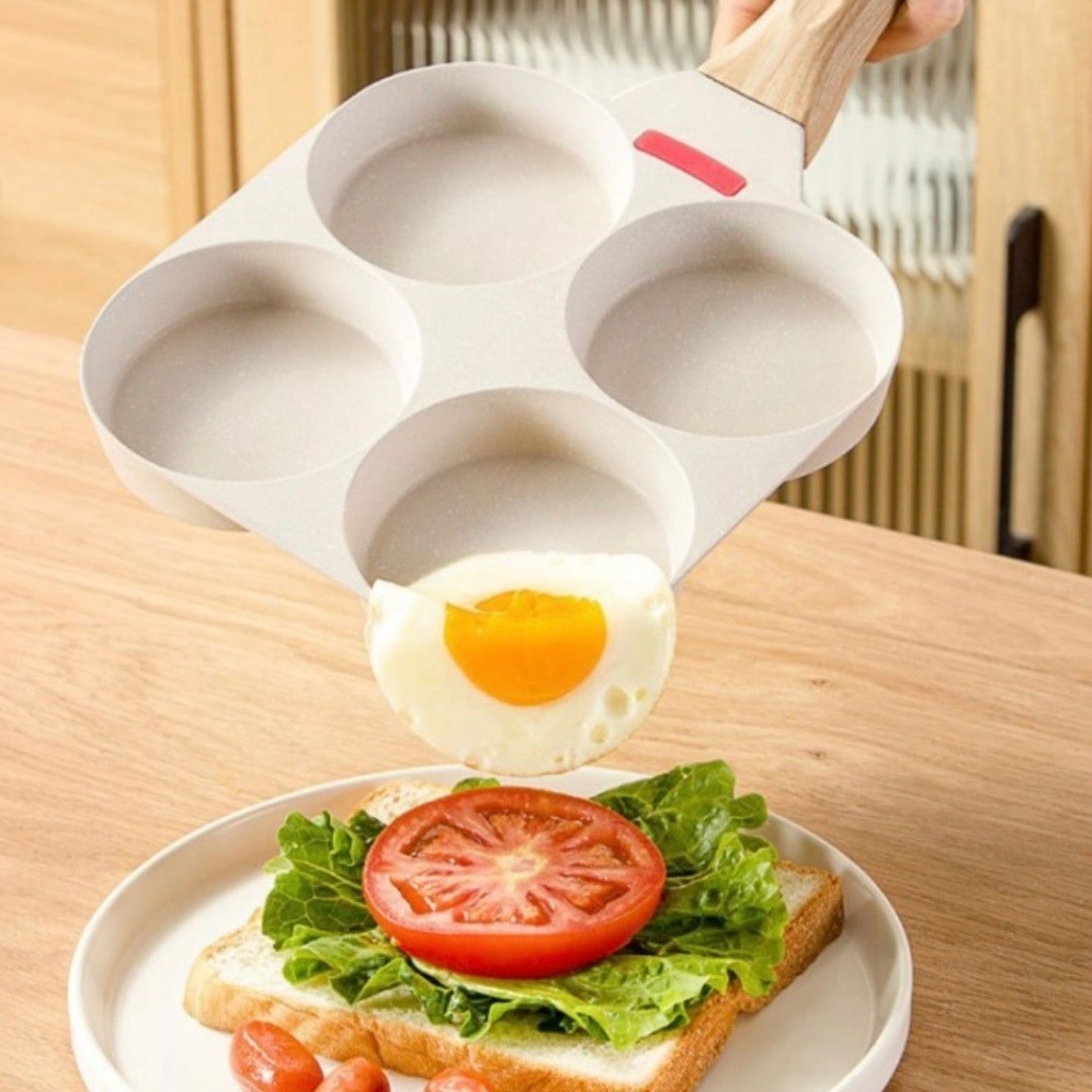Breakfast Frying Pan / Egg Pan 4 Lubang
