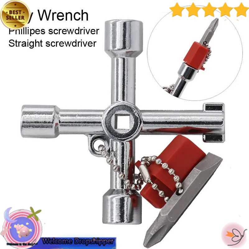 Yourfavproduct BST Kunci Pas Multifungsi 5in1 dengan Obeng Plus Minus - GT-J1 WD19X