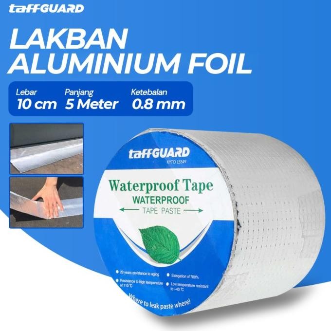 Ready Plester Perekat Anti Bocor Tape Lakban Lem Kebocoran Retak Waterproof
