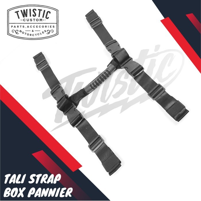 Tali Strap Loop Handle Pengait Box Pannier Cargo Motor Universal