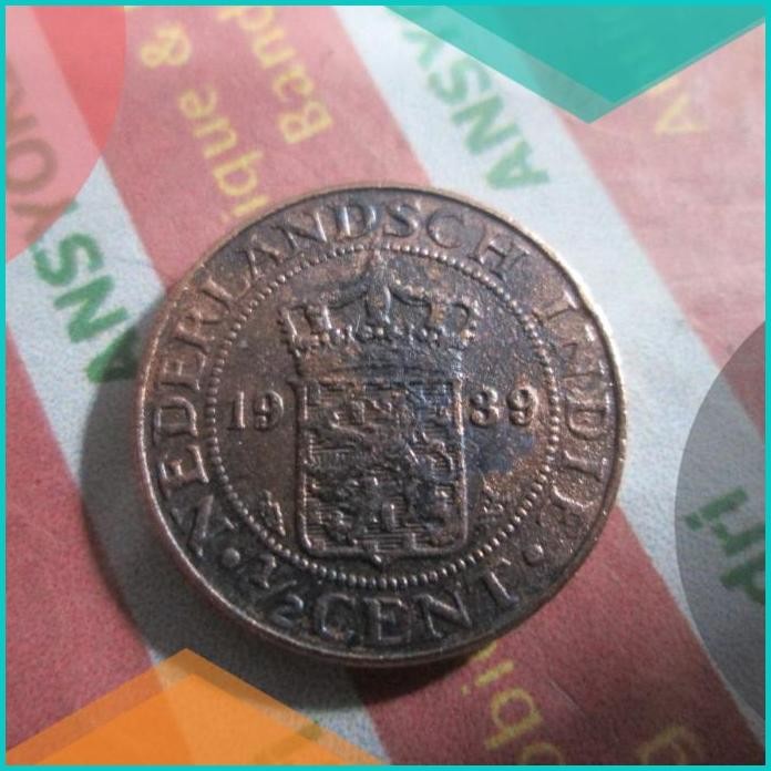 koin benggol nederlandsch indie 0.5 cent 1939 iklan m115 11OKTZ4 tools