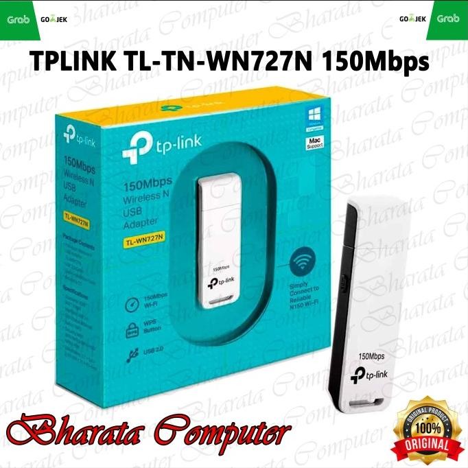 

Diskon! TP-LINK 727N WIFI Receiver TL-TN-WN727N 150Mbps Wireless USB Adapter