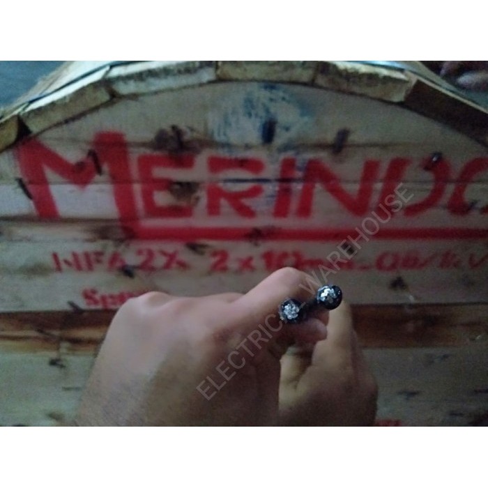 TERMURAH Kabel PLN TIC SR twisted NFA2X 2x10mm2 MERINDO (2x10mm 2x10 mm 2 x 10)