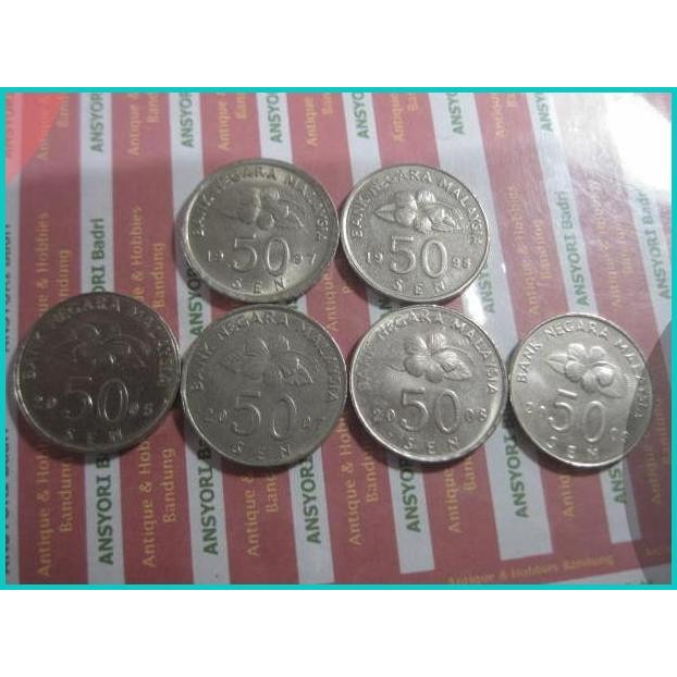 Koin 50 Sen Malaysia Miniset Harga Borongan (Iklan L182) 11OKTZ4 onder