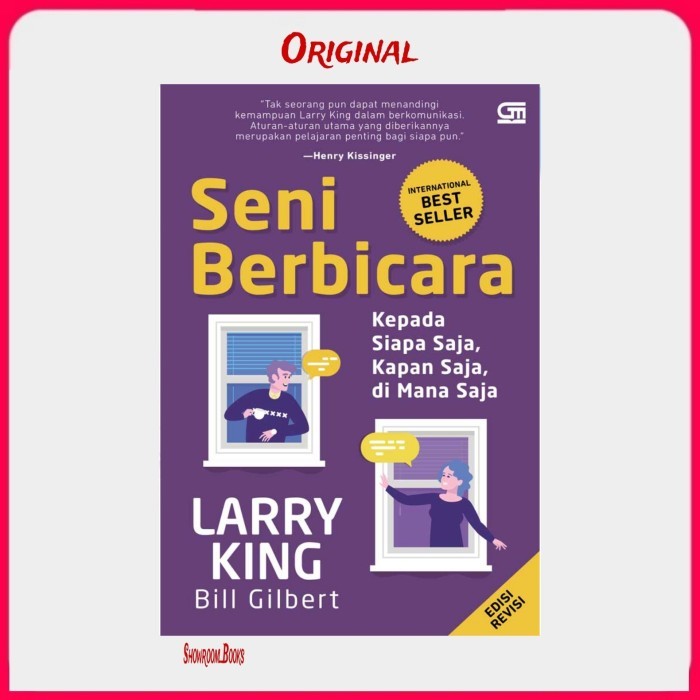 

Buku Seni Berbicara Kepada Siapa Saja Kapan Dimana Saja Larry King