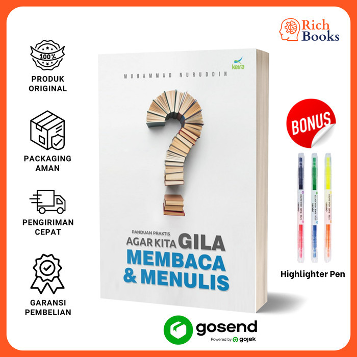 

Buku Agar Kita Gila Membaca & Menulis - Muhammad Nuruddin