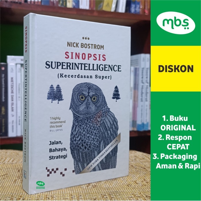

BUKU SINOPSIS SUPERINTELLIGENCE - Kecerdasan Super - Nick Bostrom