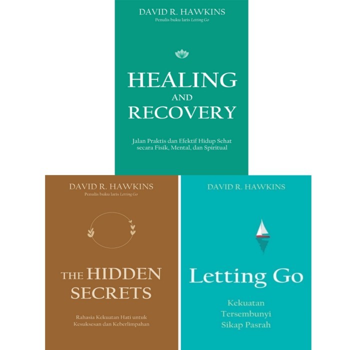 

Buku Healing And Recovery Letting Go & Hidden Secrets David Hawkins
