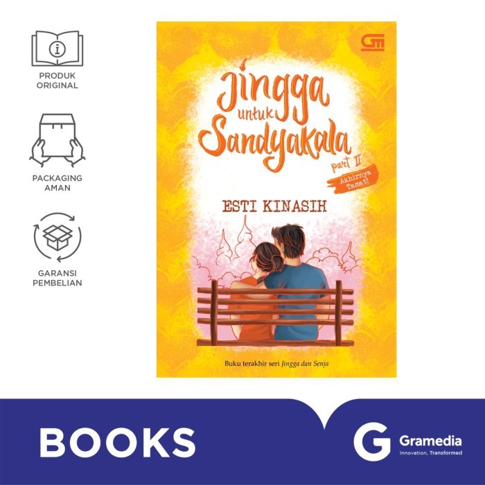 

Gramedia Buku Pre-Order Jingga untuk Sandyakala Part #2 (Esti Kinasih)