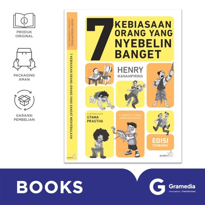 

Gramedia Buku 7 Kebiasaan Orang Yang Nyebelin Banget (Henry Manampiring)