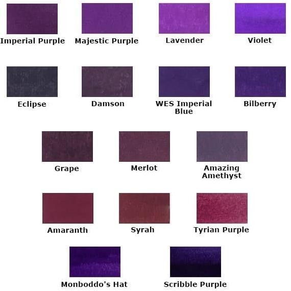 

NEW Diamine Purple Group - Fountain Pen Ink / Tinta 80ml Botol