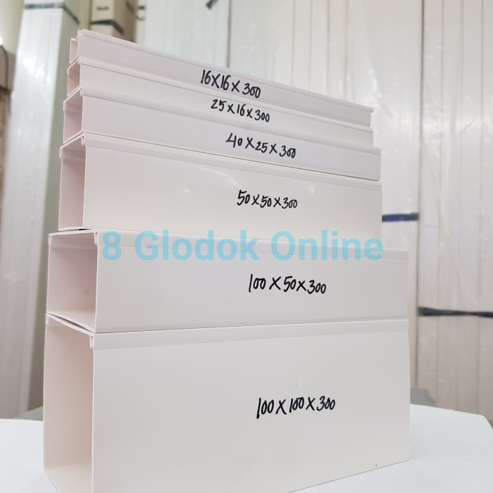 DISKON Kabel Duct / Trunking / Wiring Duct - 40x25 / 40 x 25 - 3 Meter