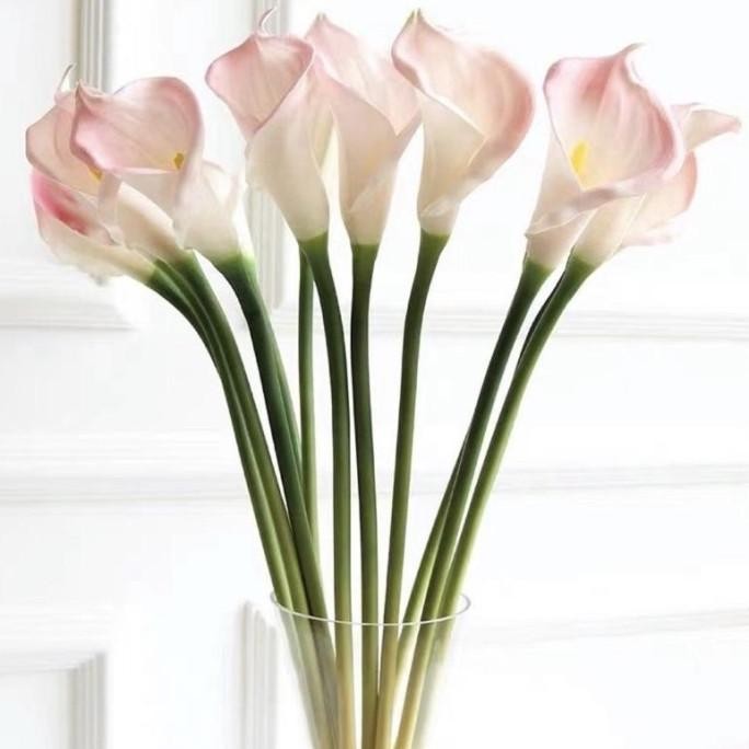 Bunga Besar Calla Lily Latex Cala Lili Artificial Jumbo Premium Diskon