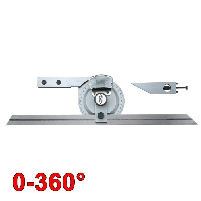 

Bevel Protactor 0-320 Alat Ukur Sudut Penggaris Sudut Derajat Busur