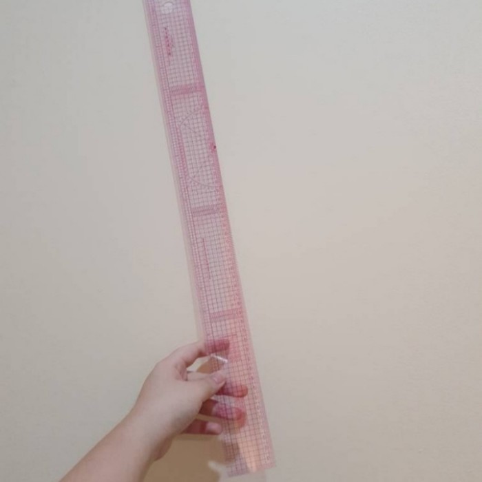

penggaris bahan quilting ruler B55