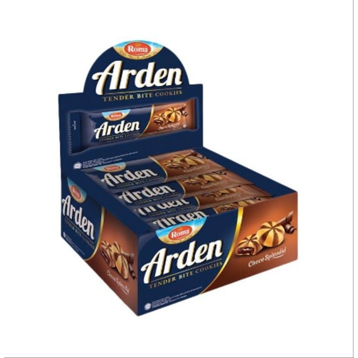 

PRODUK TERBATAS ROMA Arden Choco Splendid Biskuit [30 g/10 pcs/ Box]