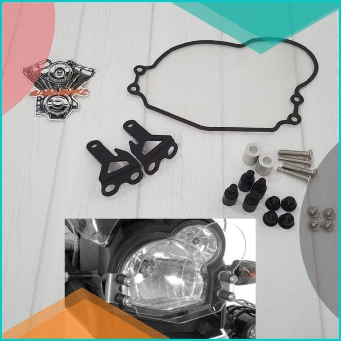 Protector lens headlight BMW G 650 GS pelindung lampu bmw G 650 gs 11O