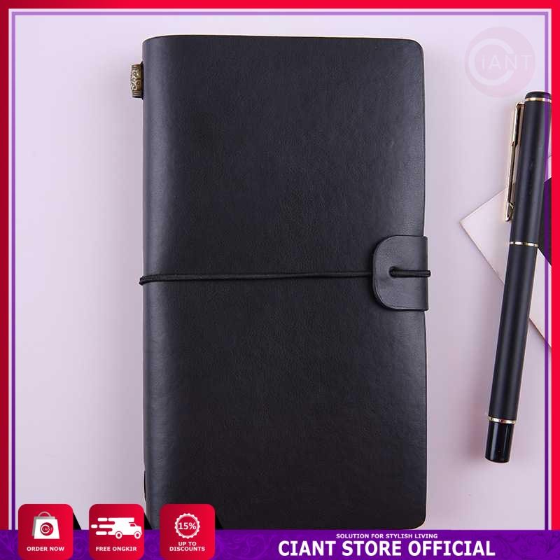 

BUKU CATATAN DIARY JURNAL NOTEBOOK COVER KULIT AGENDA MULTIFUNGSI